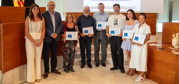 El Consell de Eivissa entrega los galardones de los Premios Ocho de Agosto 2025
