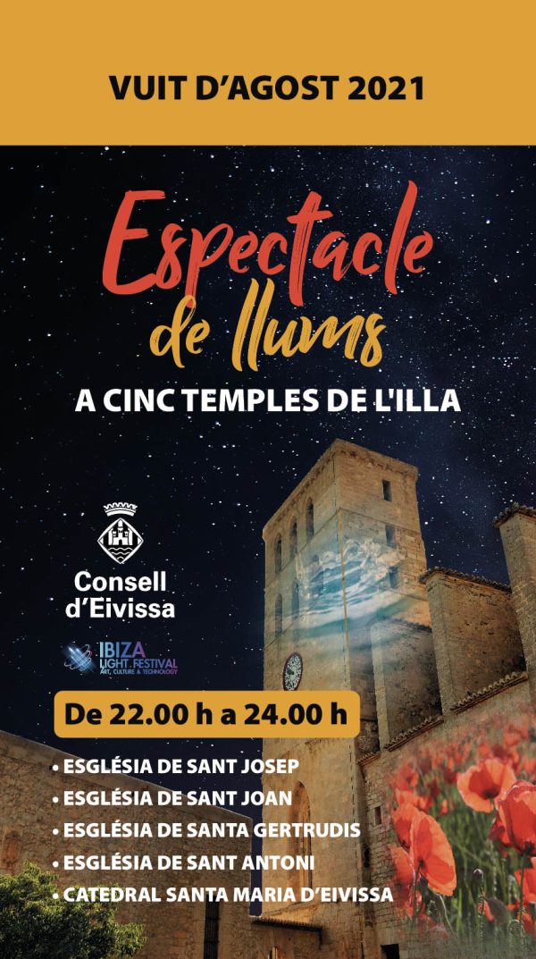 Vuit d'agost 2021: Espectáculo de luces