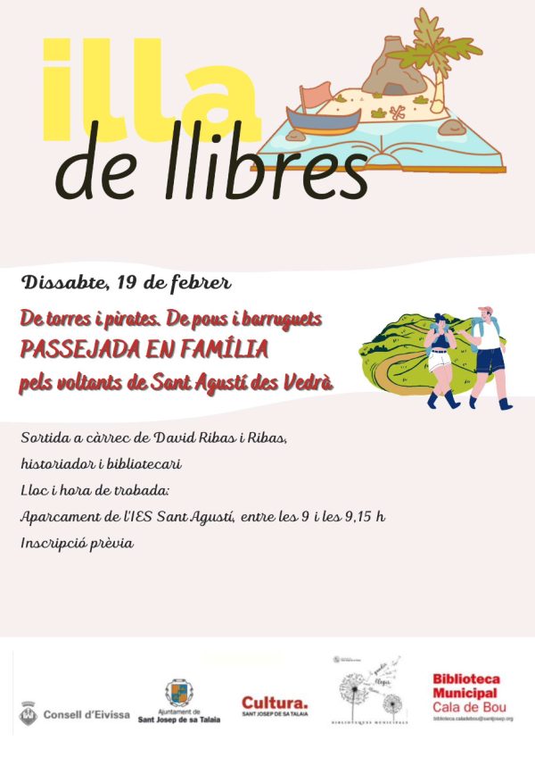 Isla de libros: Paseos literarios