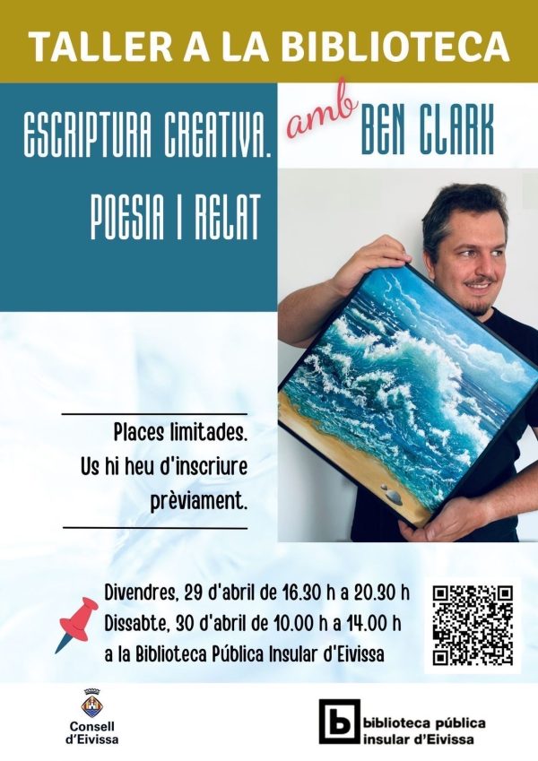 Taller de escritura creativa con Ben Clark. Poesía y relato