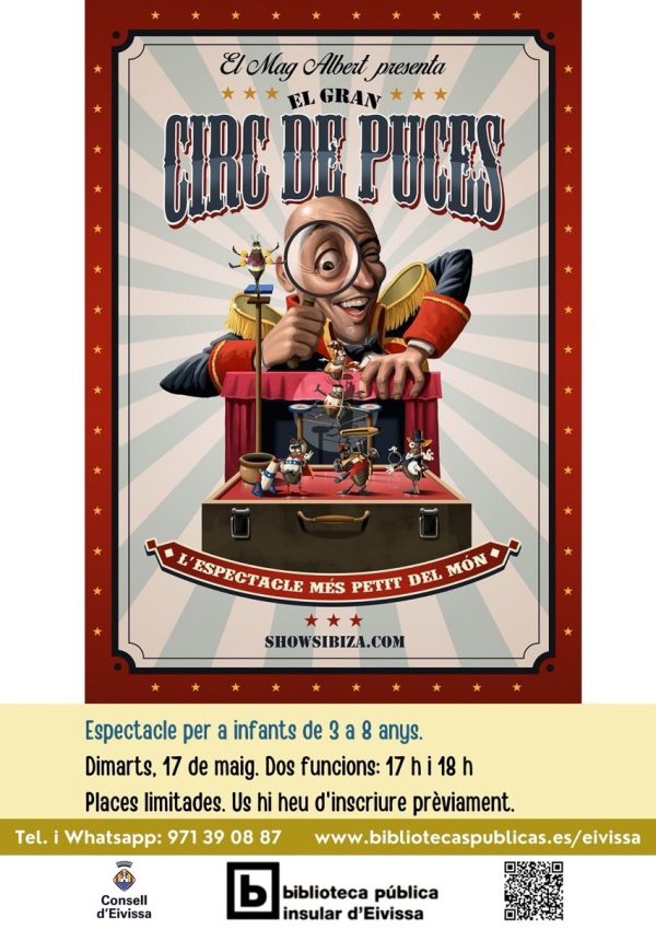 Espectáculo infantil: El gran circo de pulgas