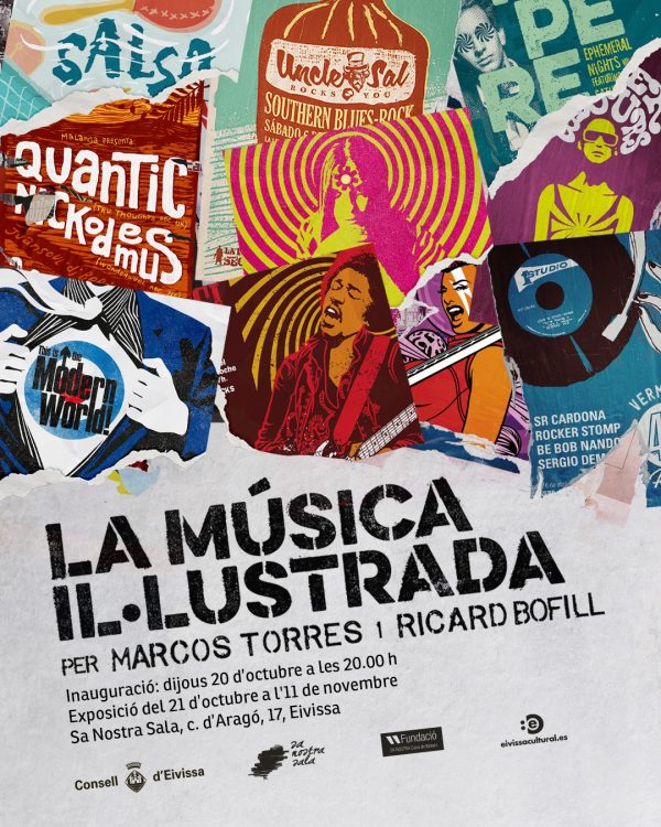 Inauguración de la exposición: 'LA MÚSICA IL·LUSTRADA' por Martos Torres y Ricard Bofill