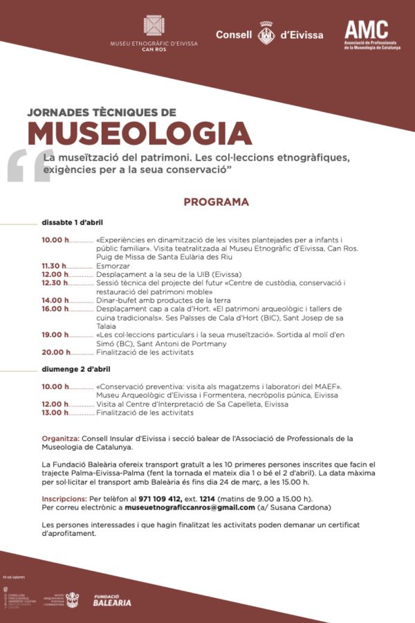 Jornadas técnicas de Museologia