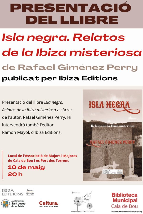 PresentaciÃ³n del libro: 'Isla Negra. Relatos de la Ibiza misteriosa'
