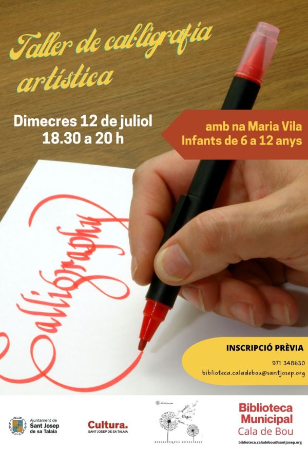 Taller de caligrafía artística