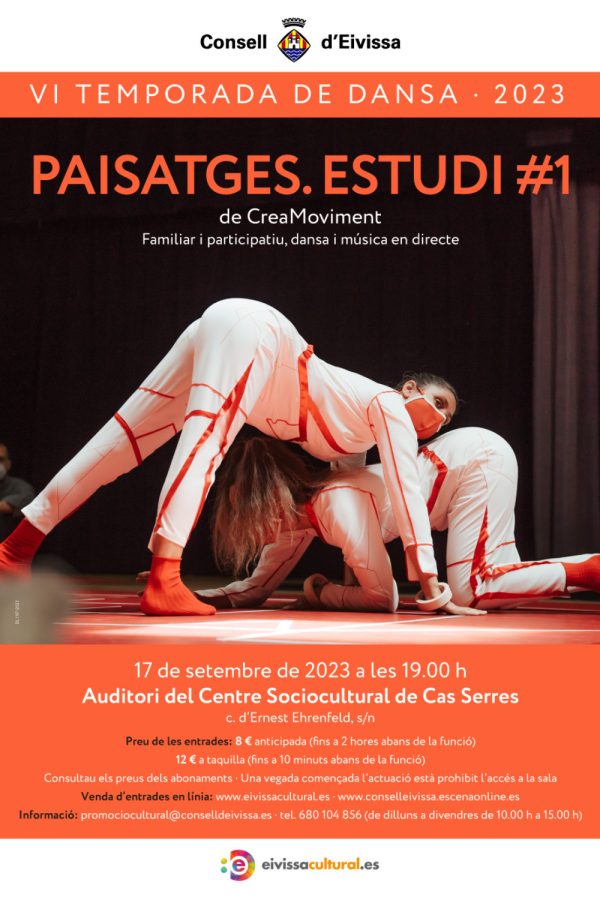 Temporada de Danza 2023: "Paisatges. Estudi #1"