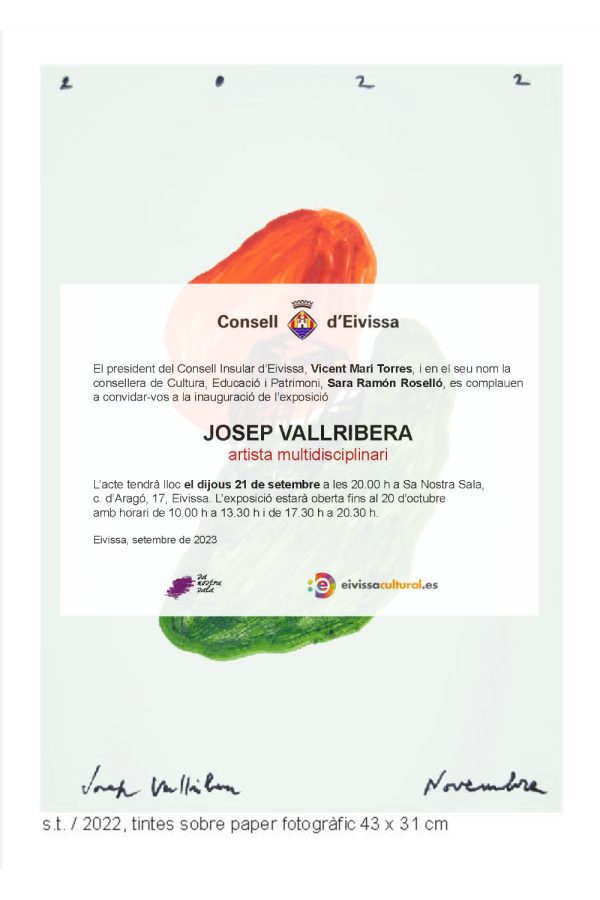 Exposición de Josep Vallribera