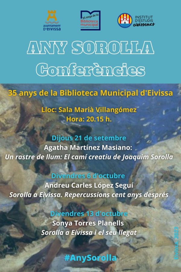 Conferéncias: 'ANY SOROLLA'