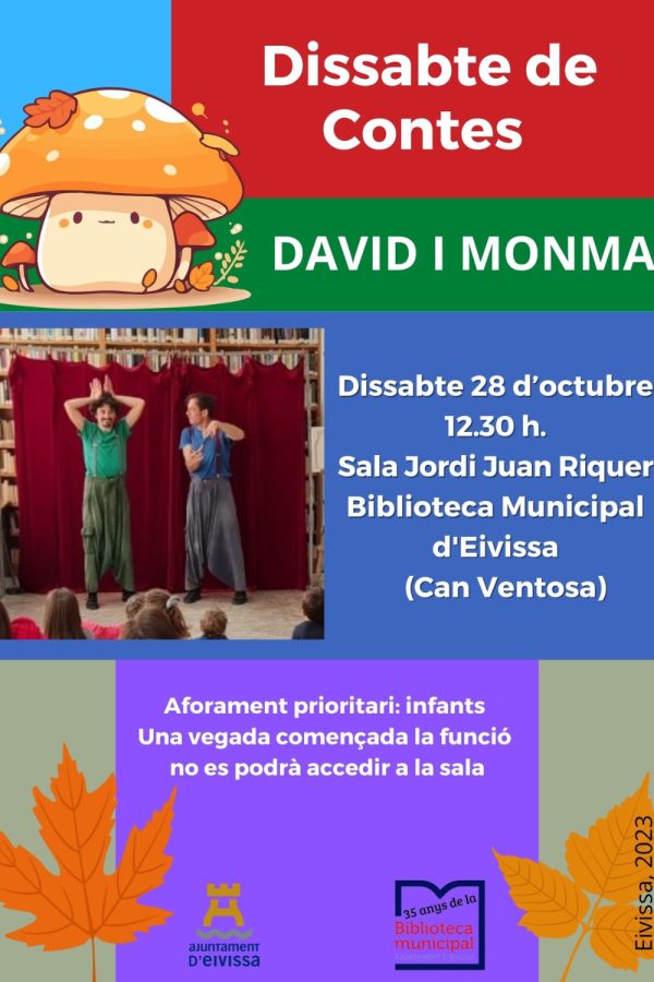 Sábado de cuentos: 'David y Monma'