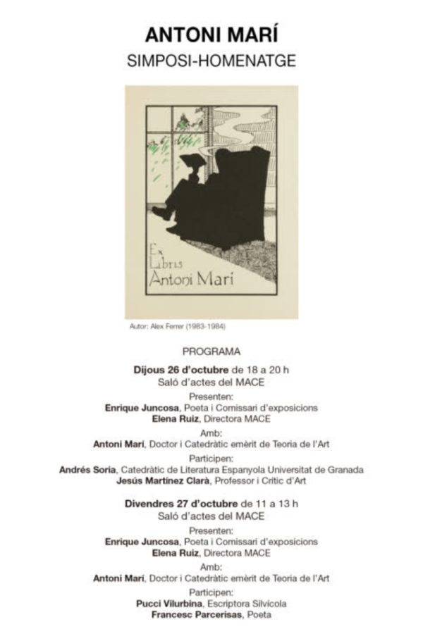 Exposición: Antoni Marí