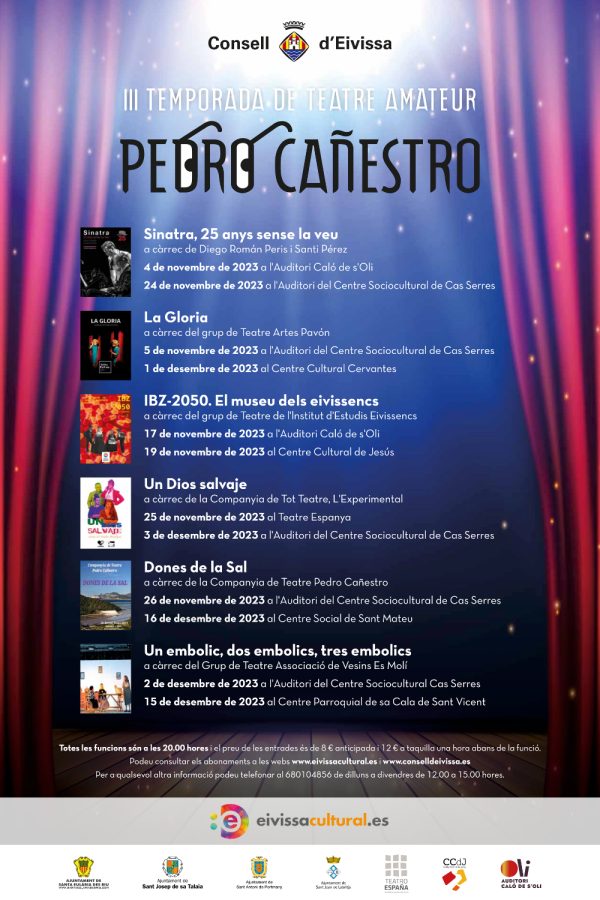 III Temporada de Teatre Amateur Pedro Cañestro