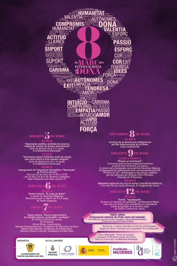 8M: Día Internacional de la Mujer (Ver programación)