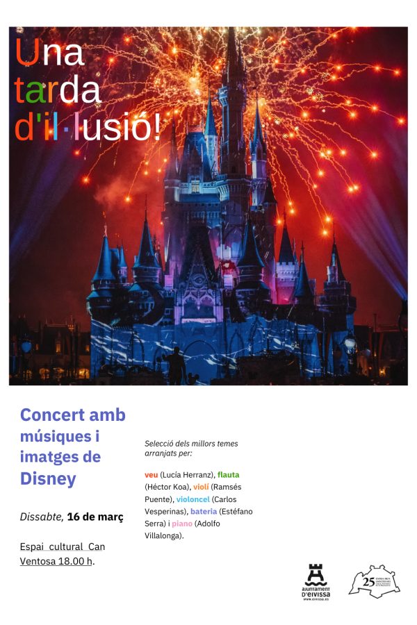 Concierto con música e imágenes de Disney