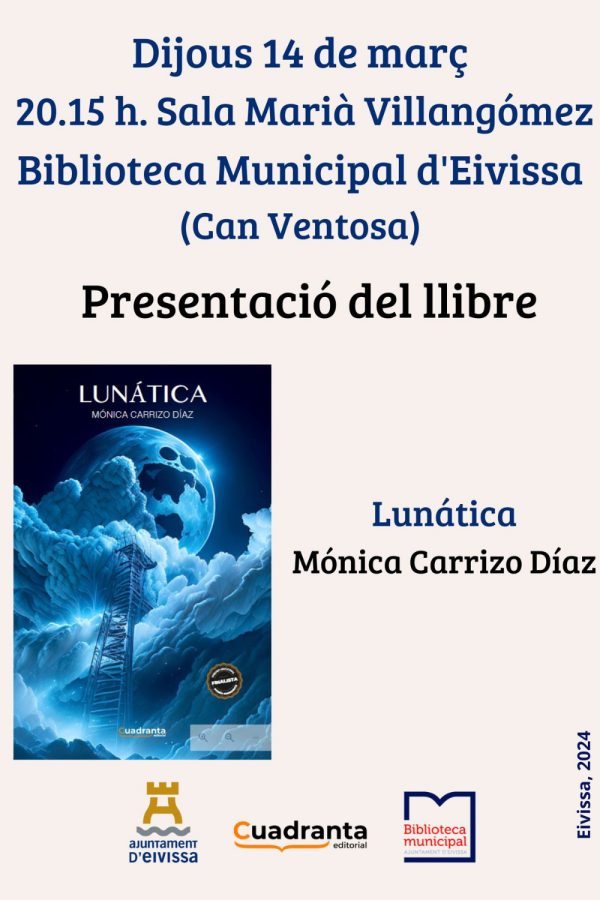 Presentación del libro 'Lunática'