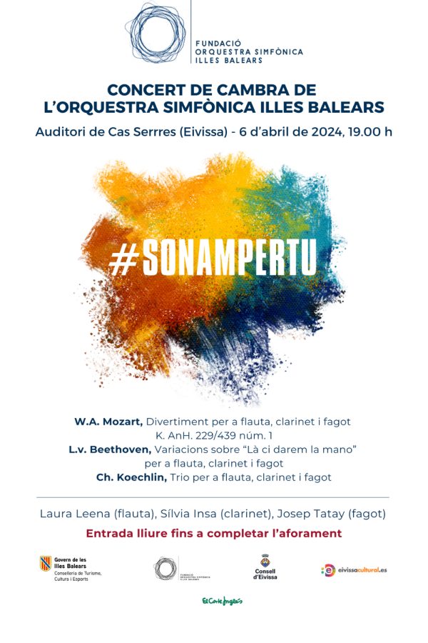Concierto de Cámara de la Orquesta Sinfónica Illes Balears 'Sonam Per Tu'