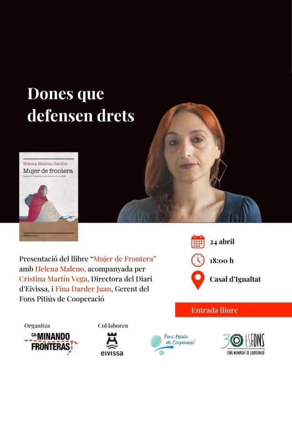 Presentación del libro:; 'Mujer de Frontera' con Helena Maleno