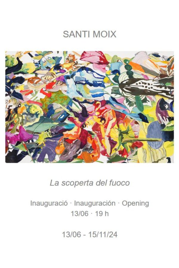 Exposición: 'La scoperta del fuoco' de Santi Moix