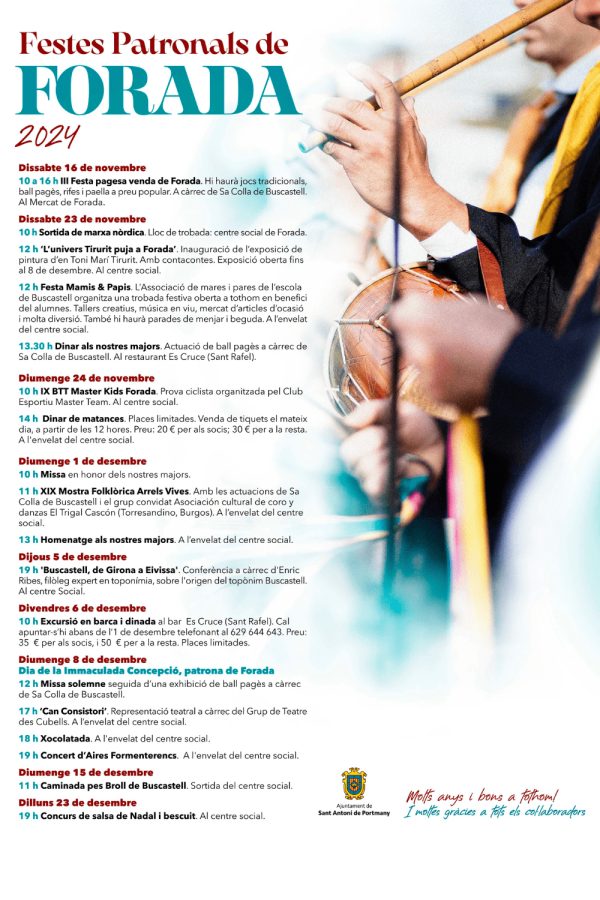Fiestas de Forada 2024 (Ver programación)