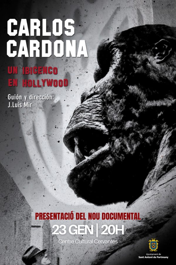 Presentación del documental: Carlos Cardona, un ibicenco en Hollywood