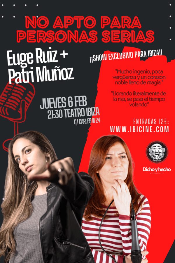 Comedia: 'No apto para personas serias'