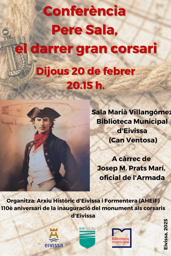 Conferencia: 'El darrer gran corsari'