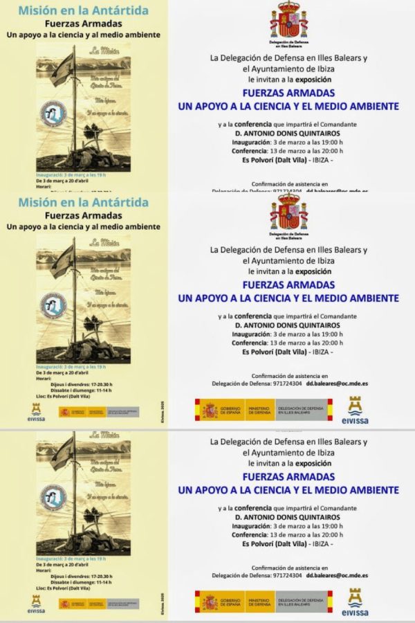 Exposición: "Fuerzas Armadas. Un apoyo en la ciencia y el medio ambiente"