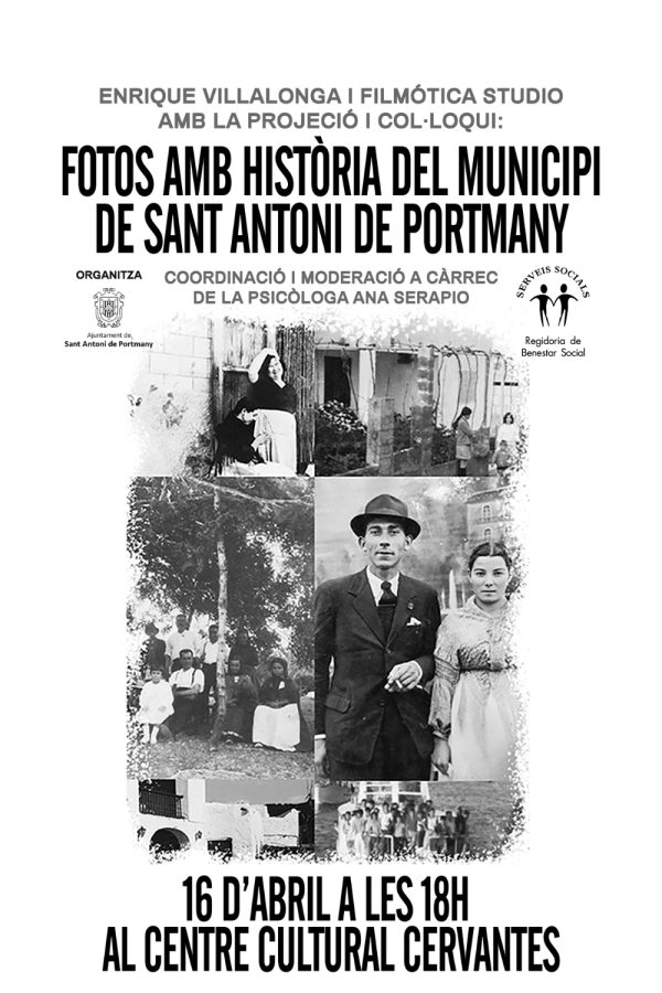 Fotos con historia del municipio de Sant Antoni de Portmany