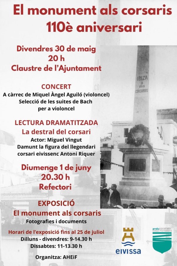 El monumento a los corsarios 110 aniversario