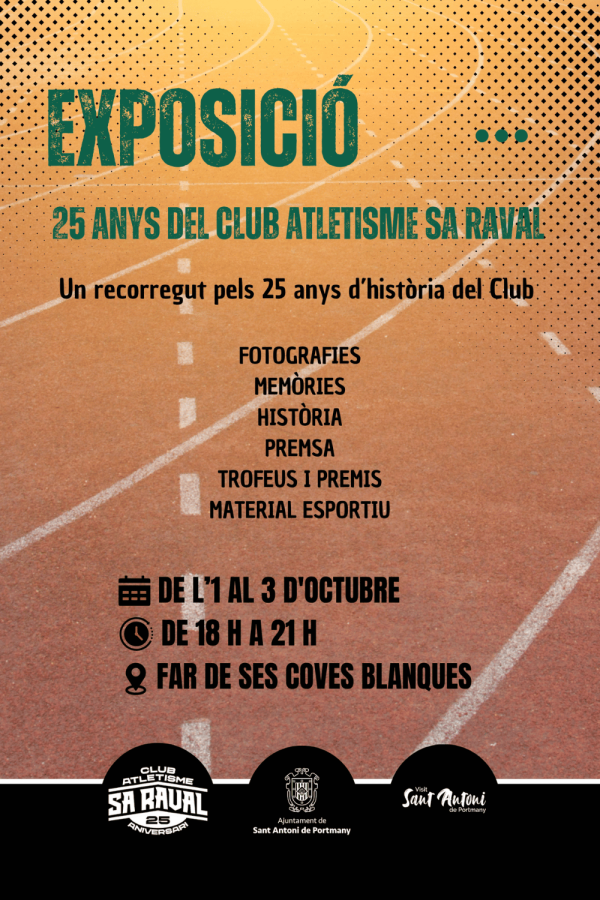 Exposición: '25 anys del Club Atletisme Sa Raval'