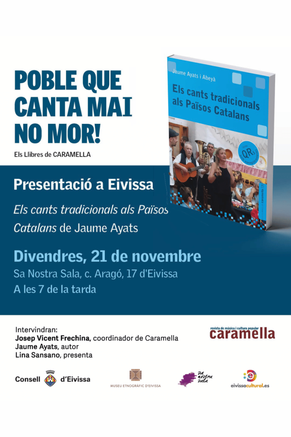 Presentación del libro: "Els cants tradicionals als Països Catalans"