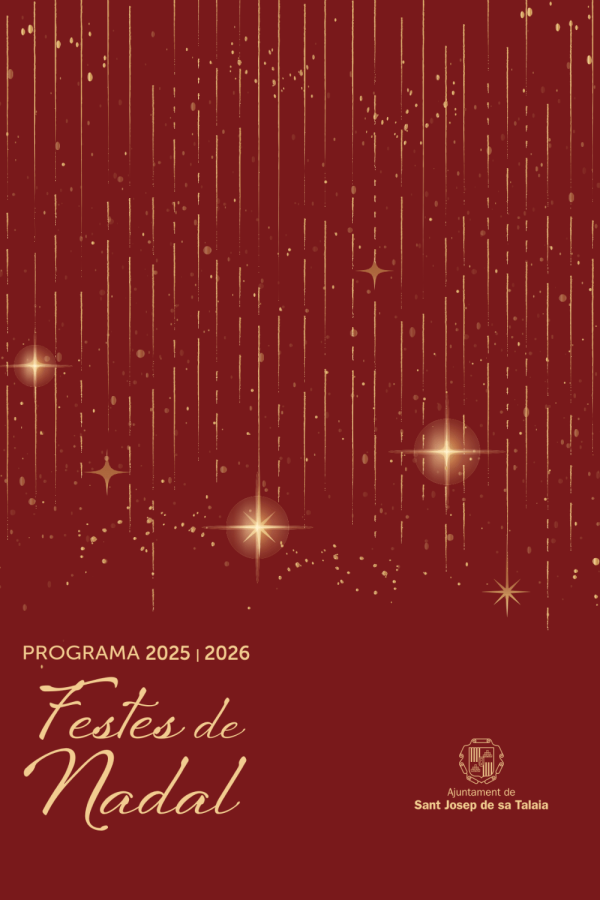 Fiestas de Navidad en Sant Josep 2025 (Ver programación)