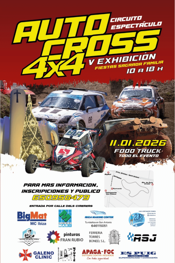 V Exhibición Auto Cross 4x4 (Fiestas Sagrada Familia)