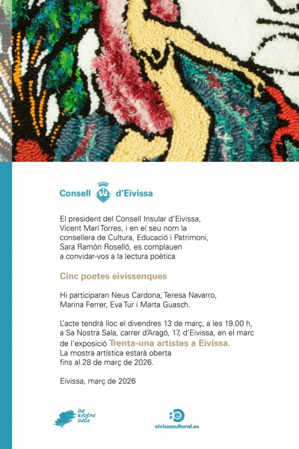 Lectura poética: Cinc poetes eivissenques