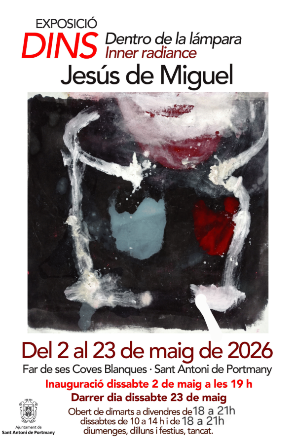 Exposición: "DINS: Dentro de la lámpara" de Jesús de Miguel