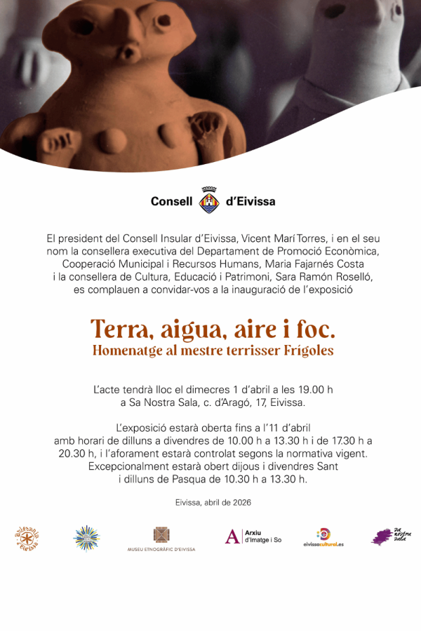 Exposición: "Terra, aigua, aire i foc" | Homenaje al maestro terriser Frígoles