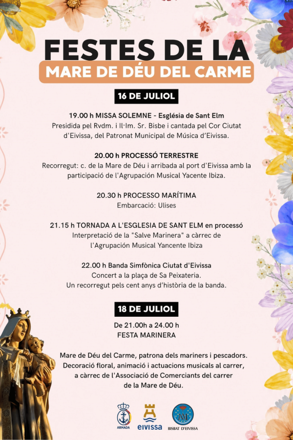Fiestas de la Madre de Dios del Carmen (Ver Programación)